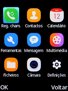 Escolha Mensagem.