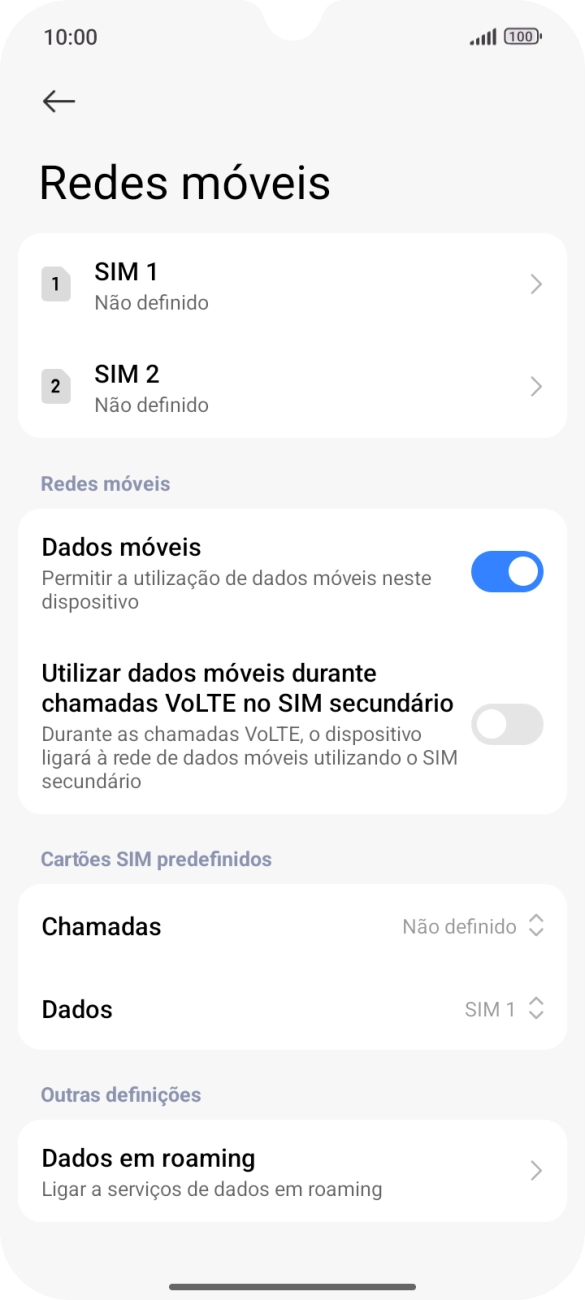 Prima o plano pretendido.