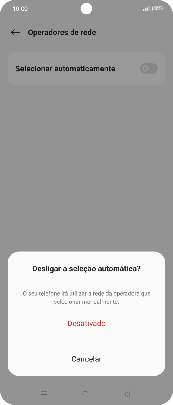 Prima Desativado.