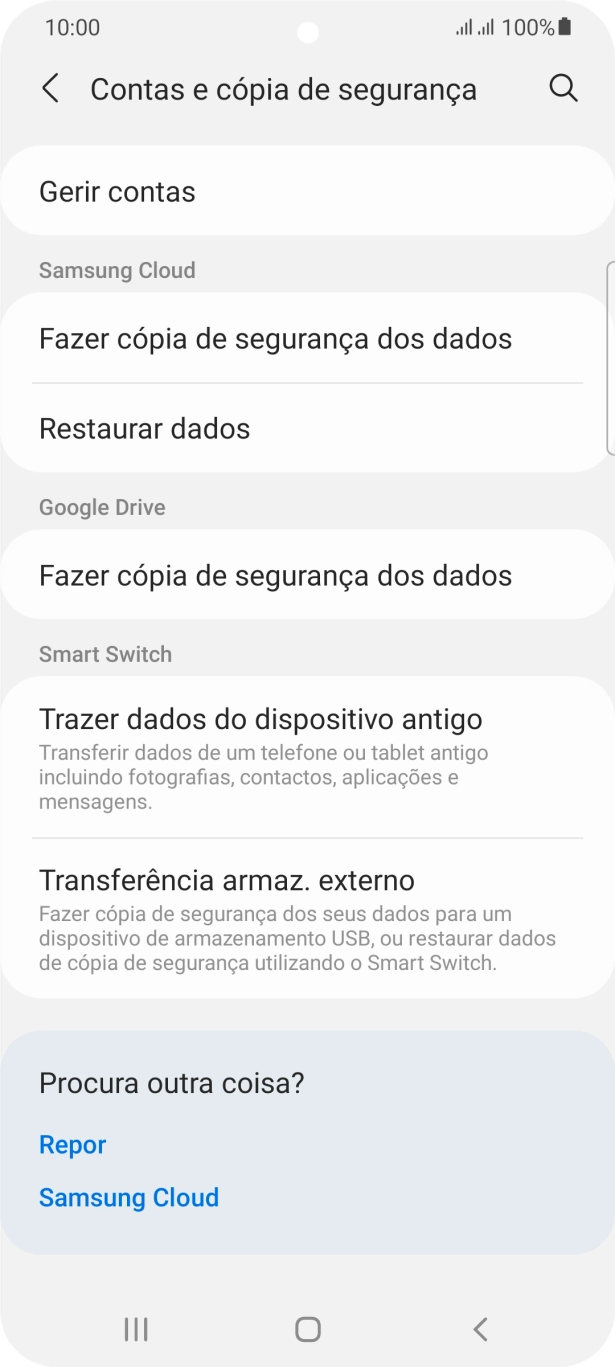 Prima Gerir contas.