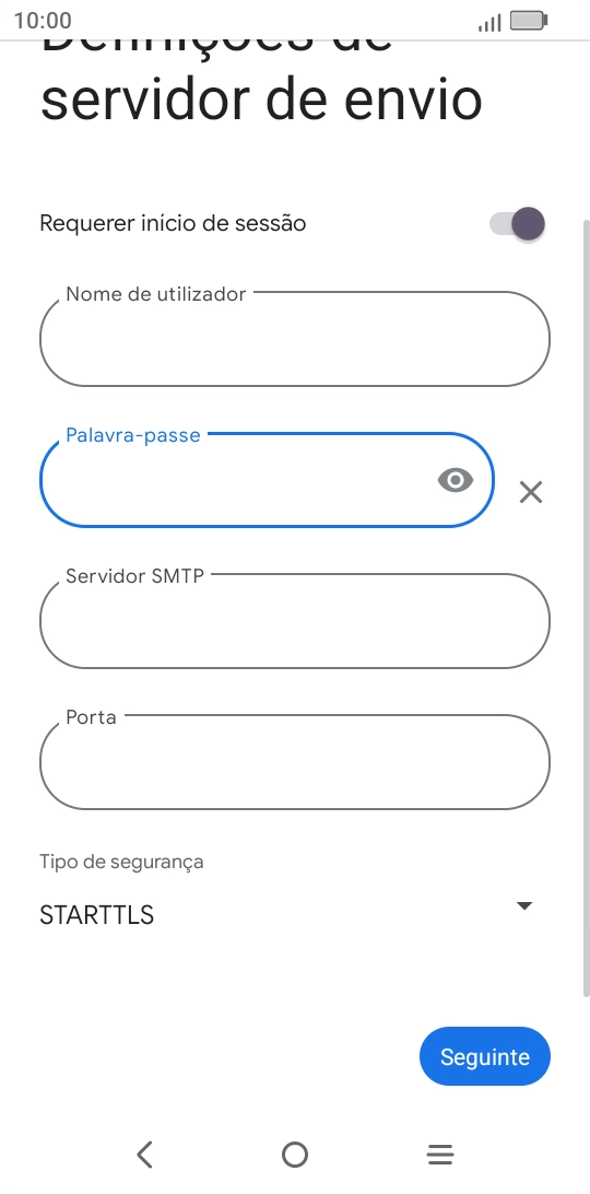 Prima o campo sob 