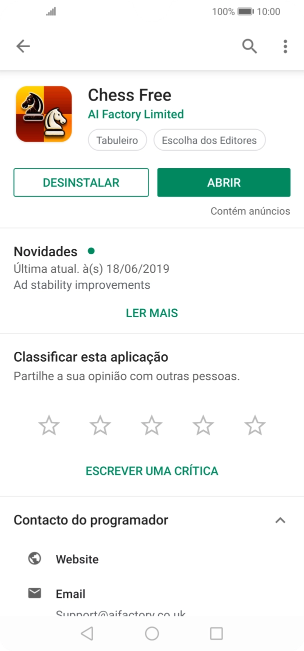 Prima DESINSTALAR.