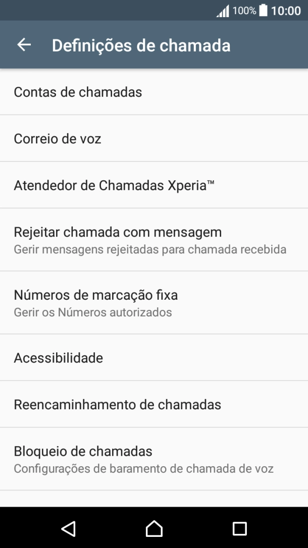 Prima Correio de voz.