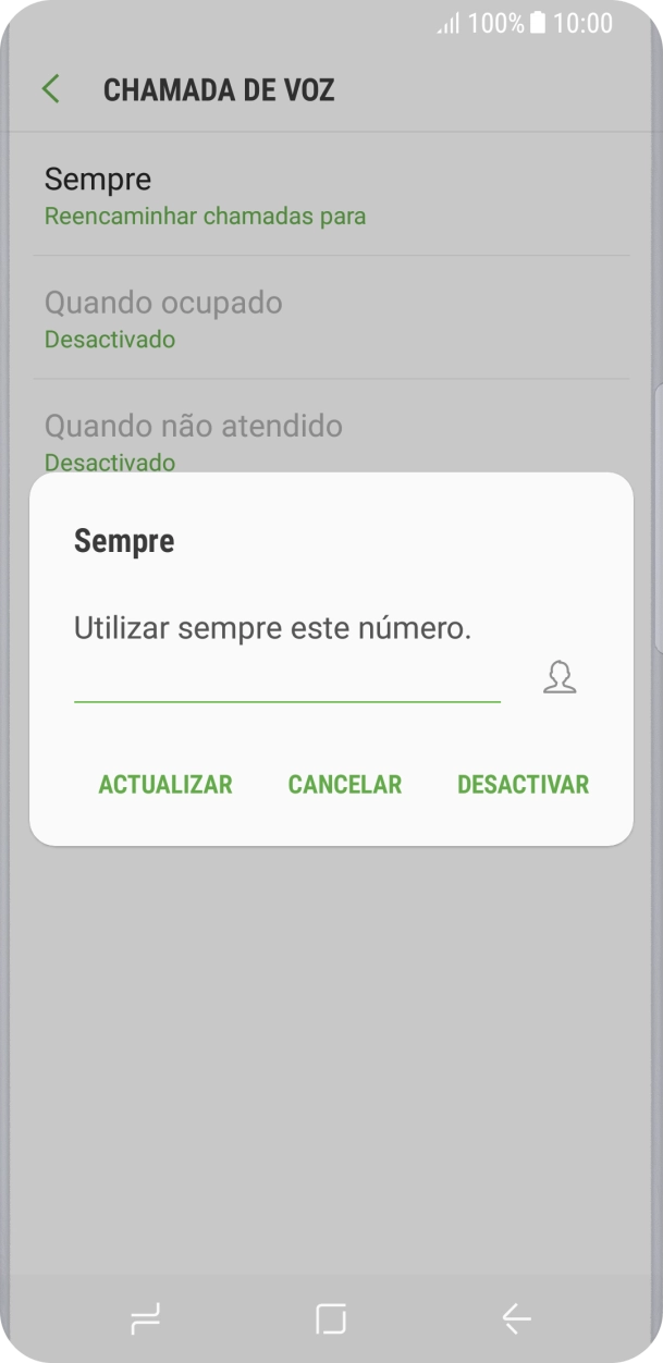 Prima DESACTIVAR.