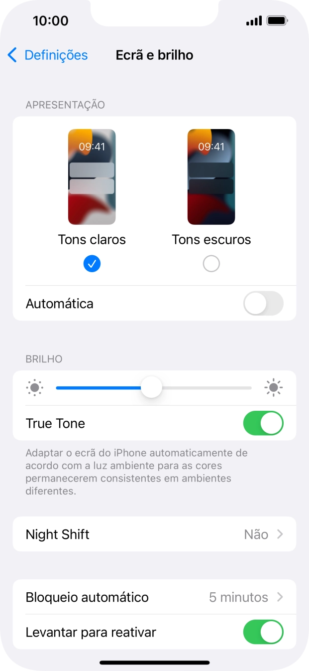 Prima Tons escuros.