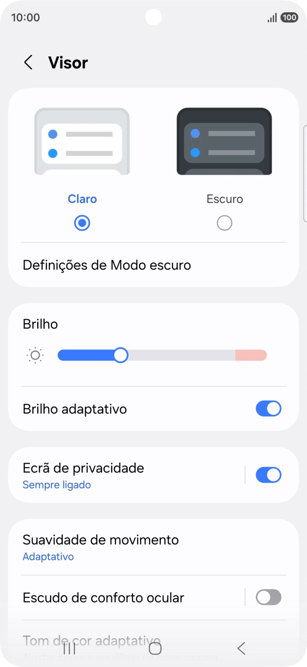 Prima Ecrã de privacidade.