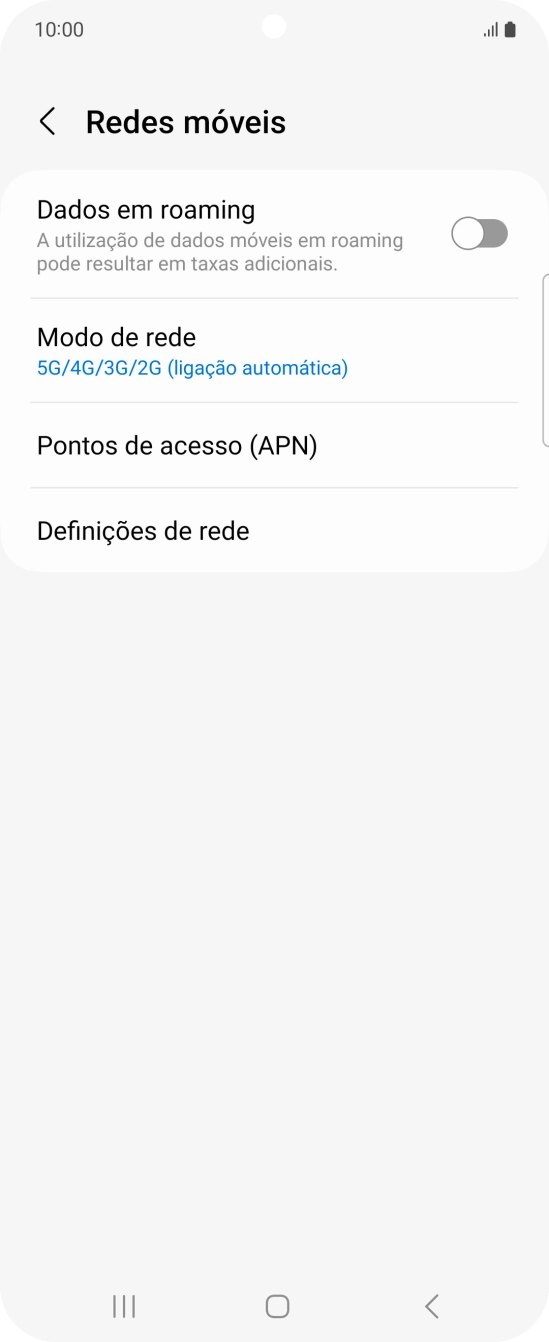Prima Pontos de acesso (APN).