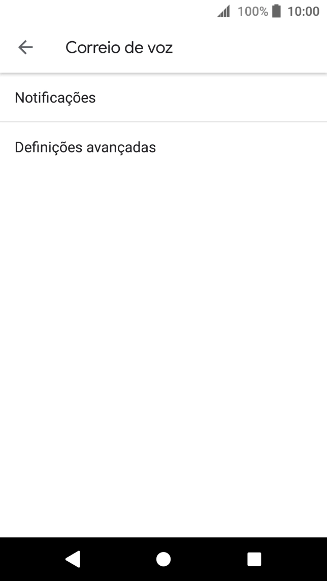 Prima Definições avançadas.
