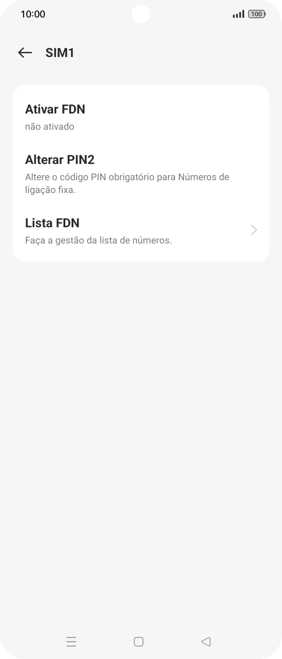 Prima Ativar FDN.