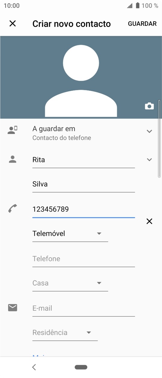 Prima GUARDAR.