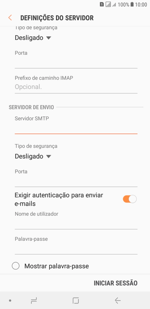 Prima a lista suspensa sob 