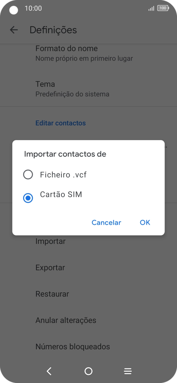 Prima OK.