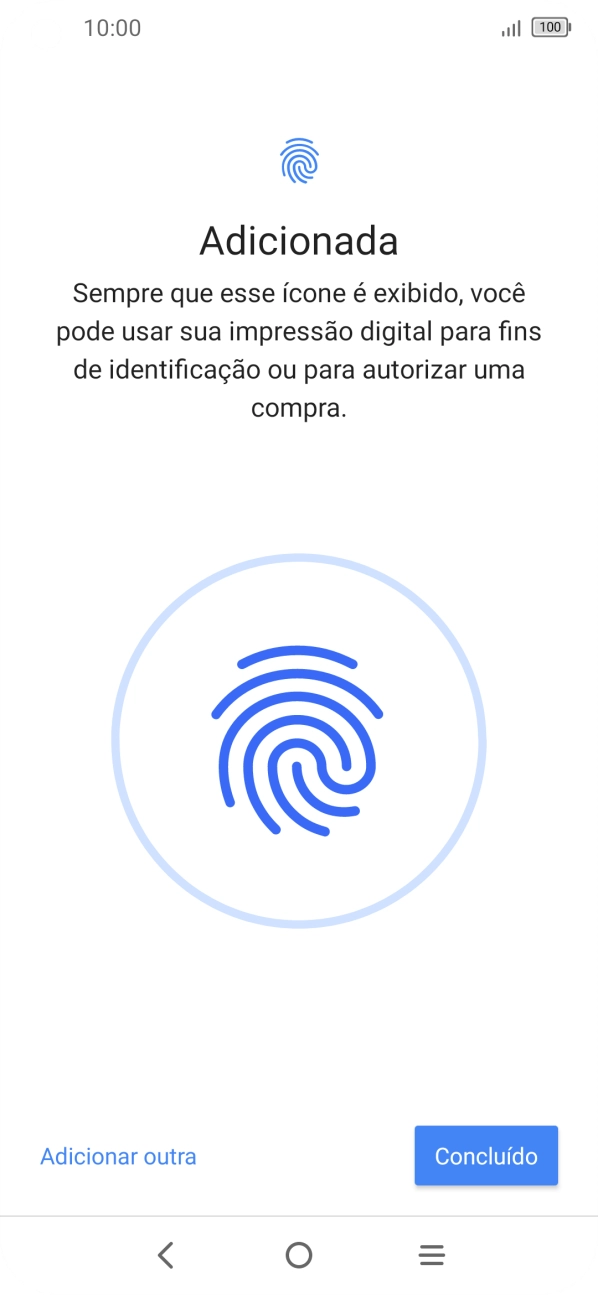 Prima Concluído.