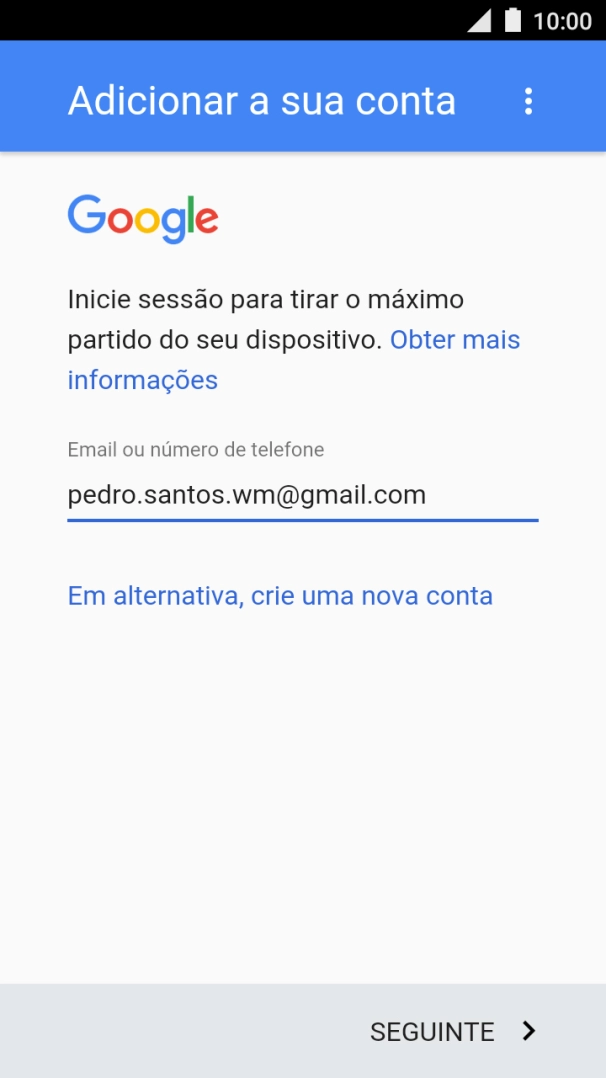 Prima SEGUINTE.