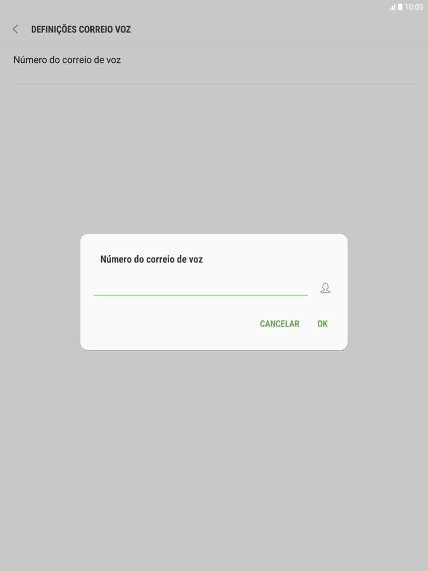 Introduza 123 e prima OK.