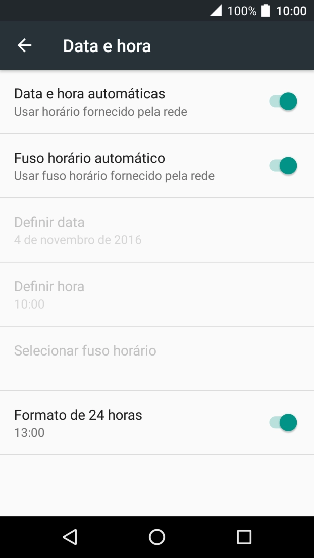 Prima a tecla de início para terminar e voltar ao ecrã inicial.