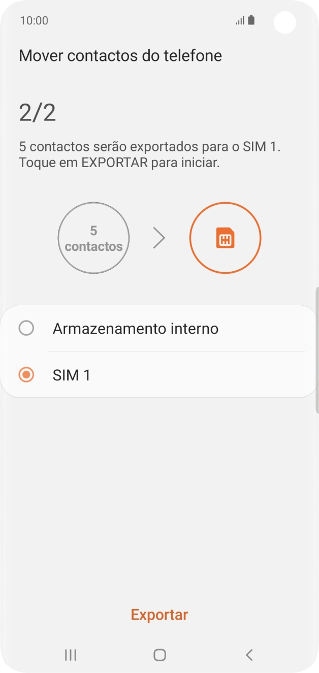 Prima Exportar.