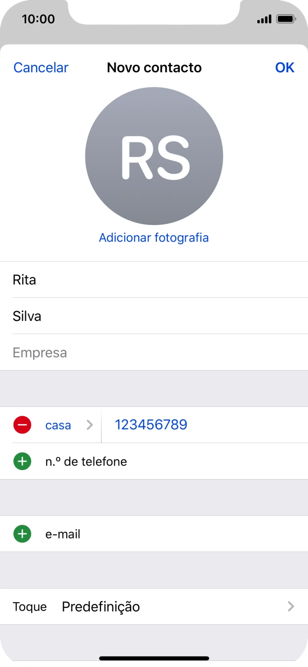Prima OK.