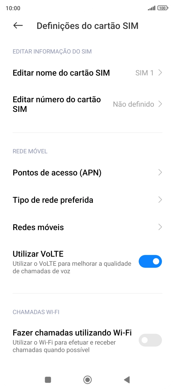 Prima Pontos de acesso (APN).