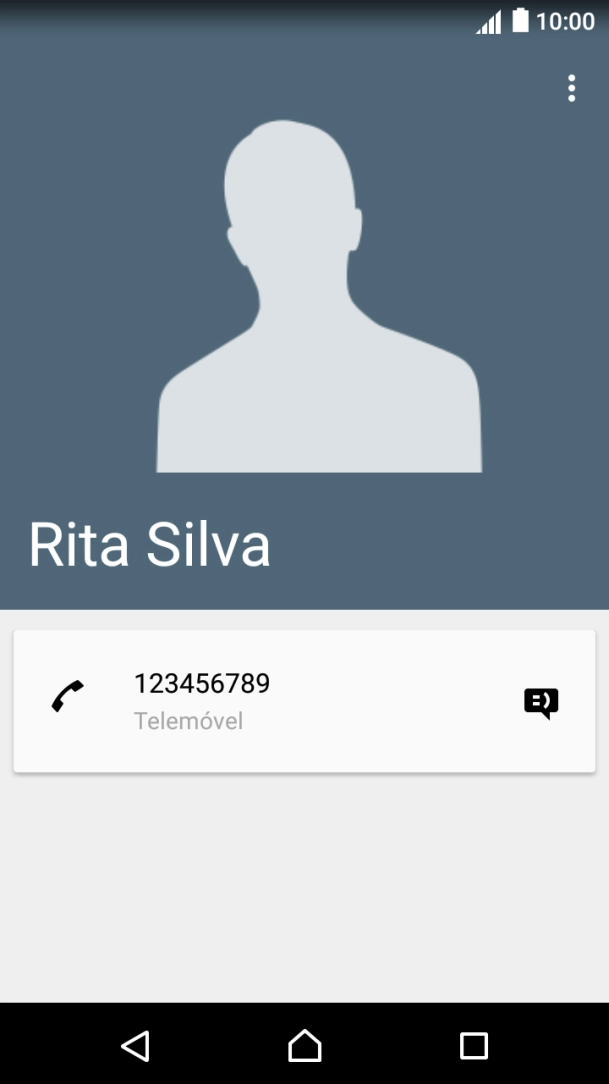 Prima a tecla de início para terminar e voltar ao ecrã inicial.