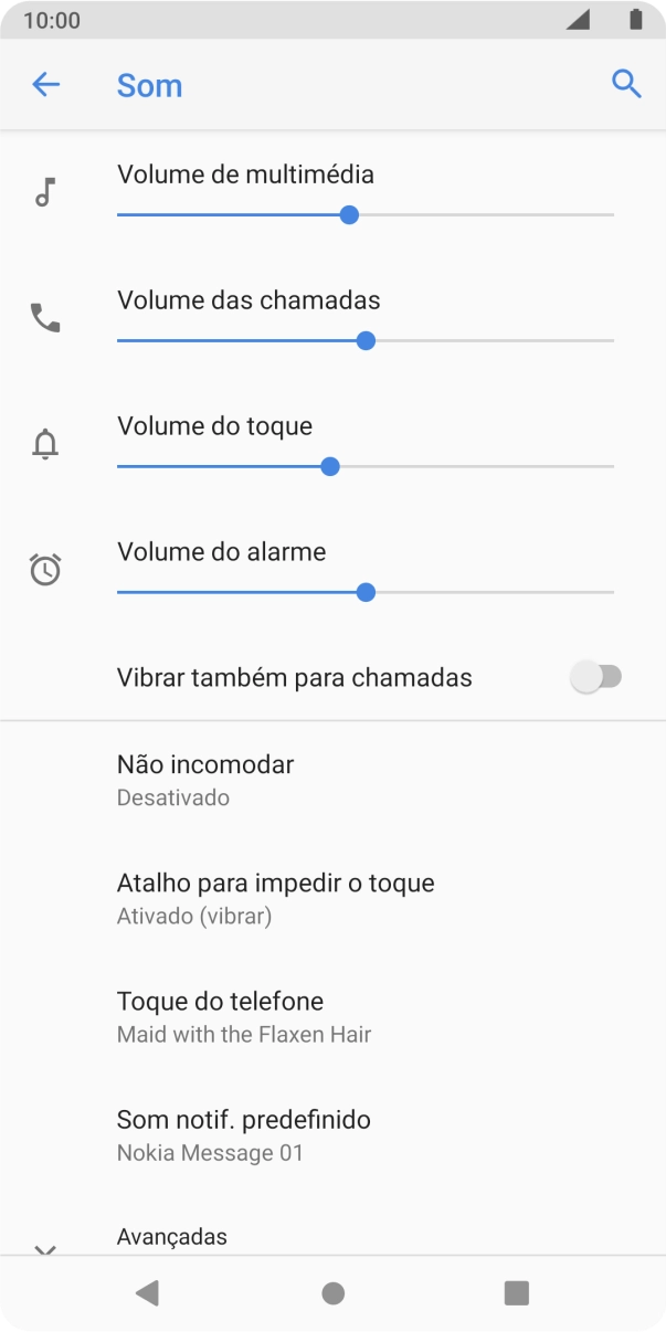 Prima a tecla de início para terminar e voltar ao ecrã inicial.