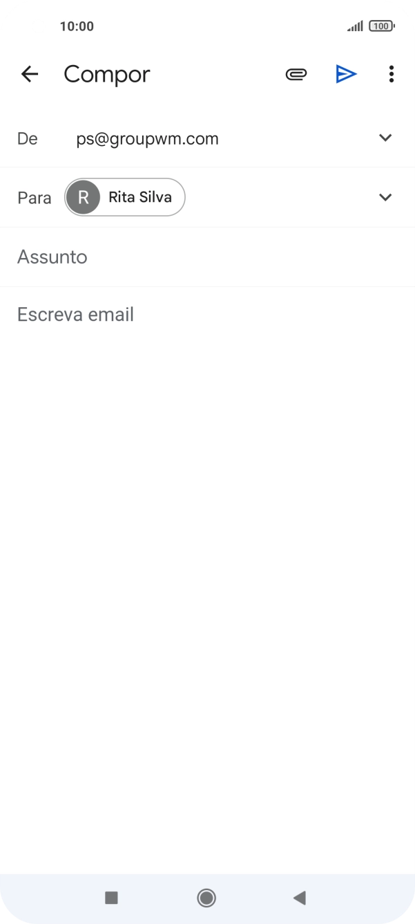Prima Assunto e introduza o assunto pretendido.
