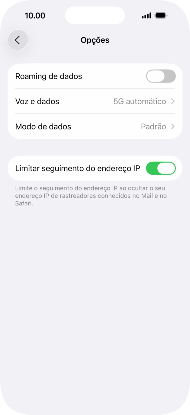Prima Modo de dados.