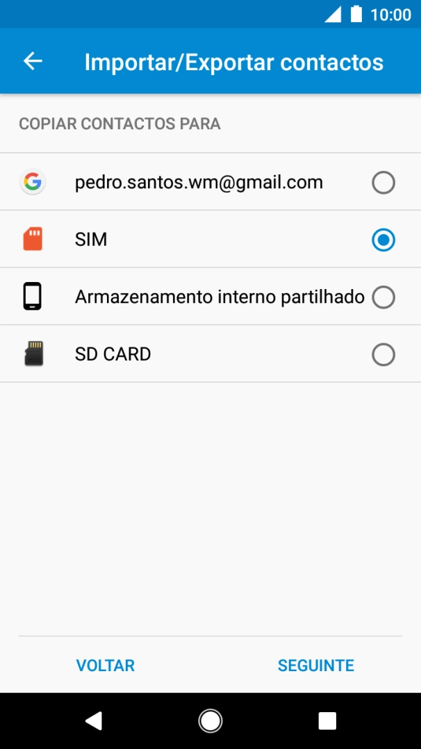 Prima SEGUINTE.