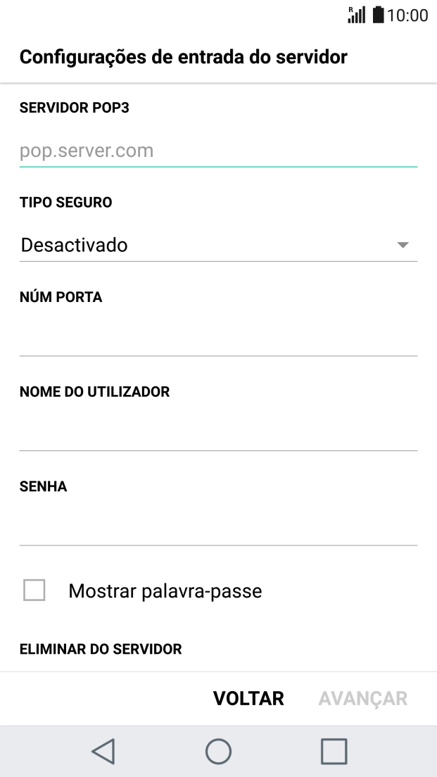 Prima o campo sob 