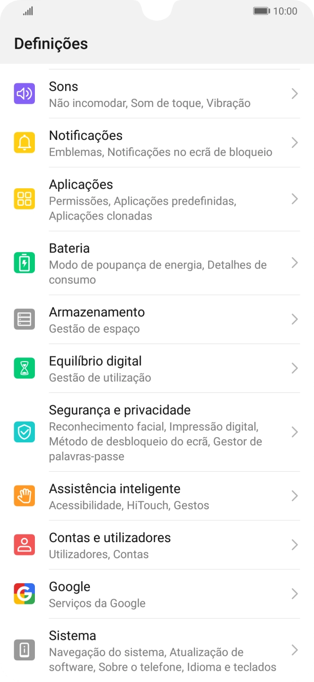 Prima Segurança e privacidade.