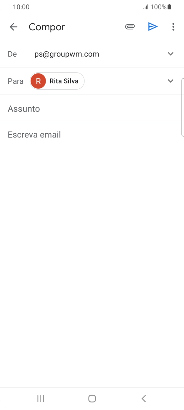 Prima Assunto e introduza o assunto pretendido.