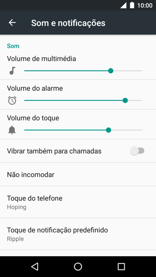 Prima Toque do telefone.