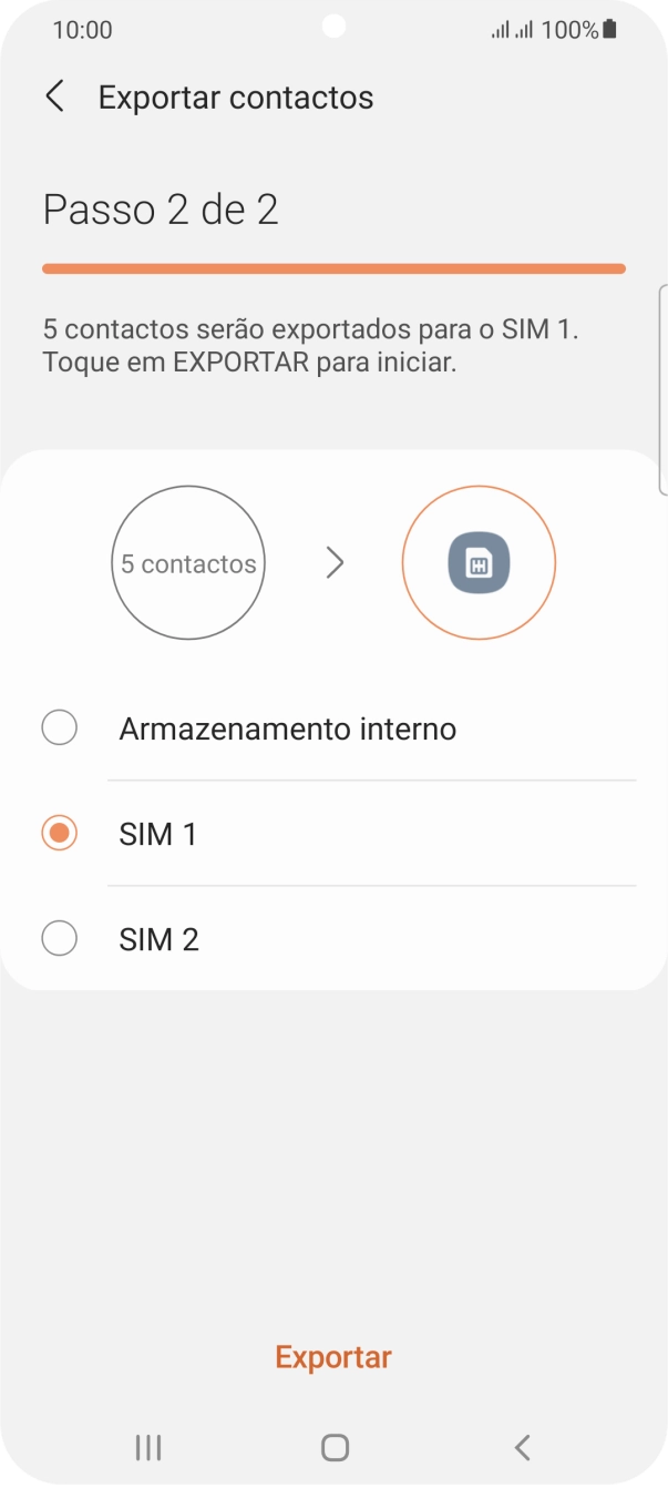 Prima Exportar.