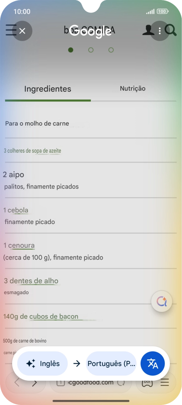 Siga as indicações no ecrã para escolher as definições pretendidas e utilizar a função.
