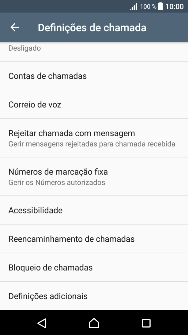 Prima Correio de voz.
