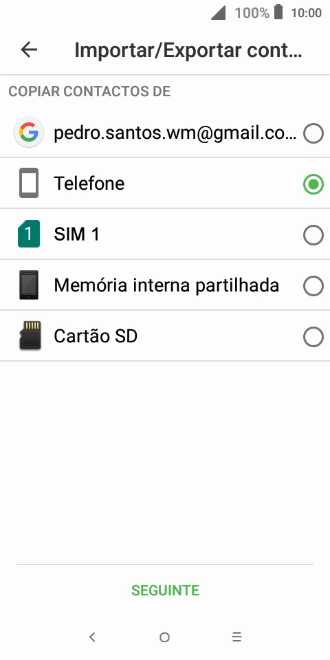 Prima SEGUINTE.