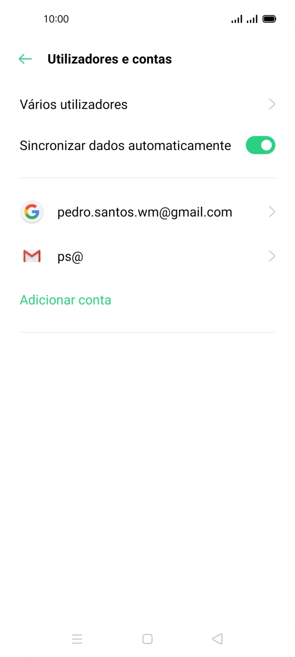 Prima a tecla de início para terminar e voltar ao ecrã inicial.