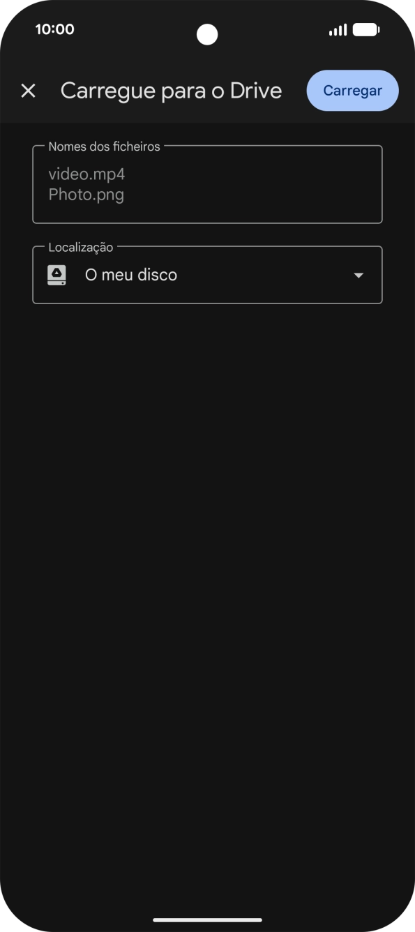 Prima o campo sob 