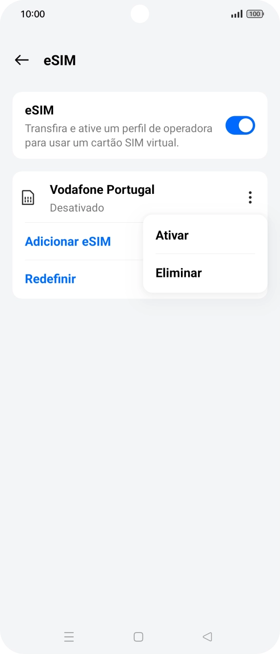 Prima Ativar.