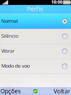 Selecione Normal.