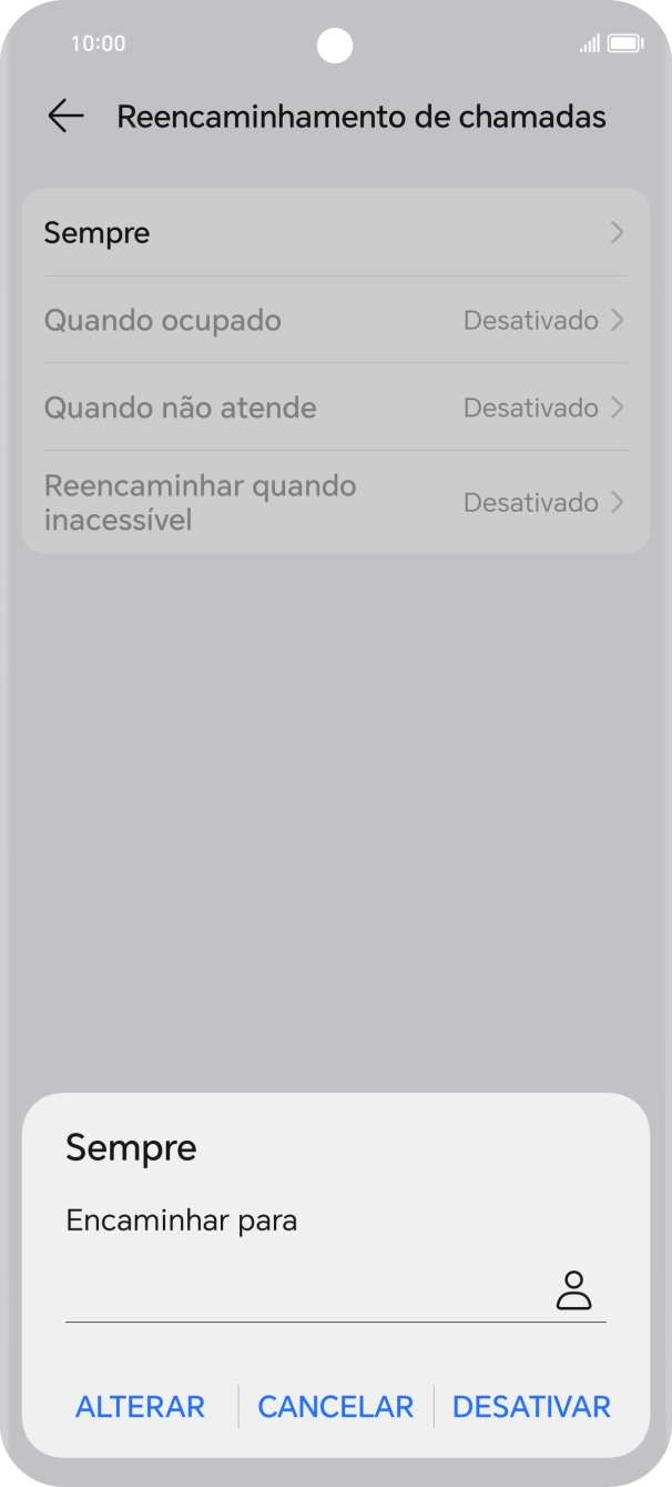 Prima DESATIVAR.
