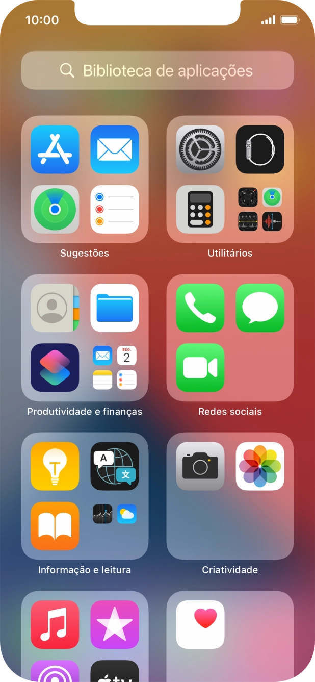 Prima a app pretendida.