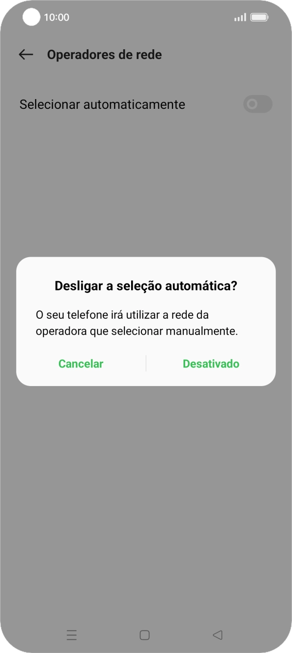 Prima Desativado.