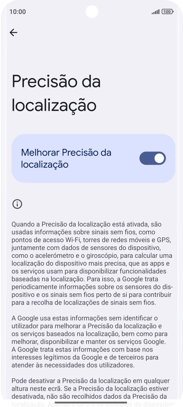Se premir o indicador junto a 
