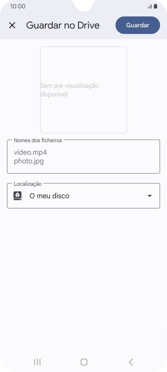 Prima o campo sob 