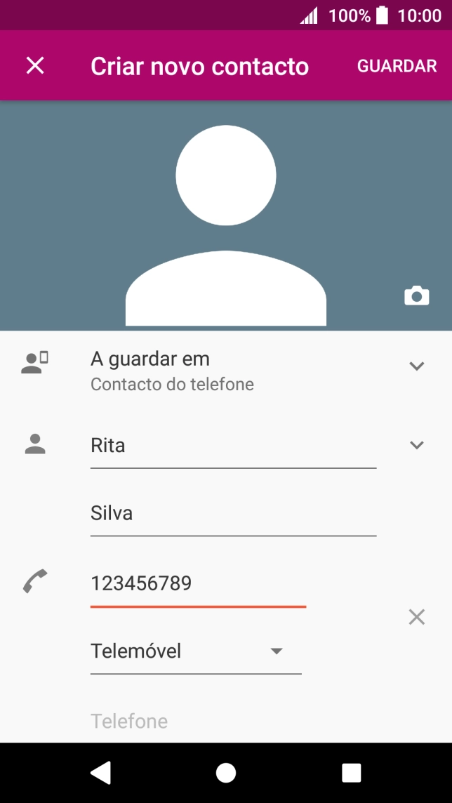 Prima GUARDAR.