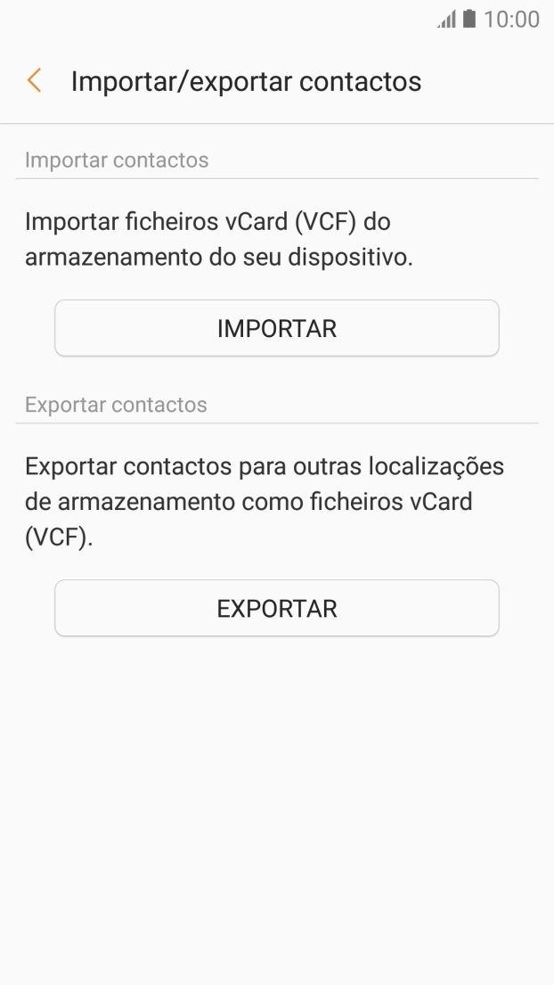 Prima IMPORTAR.