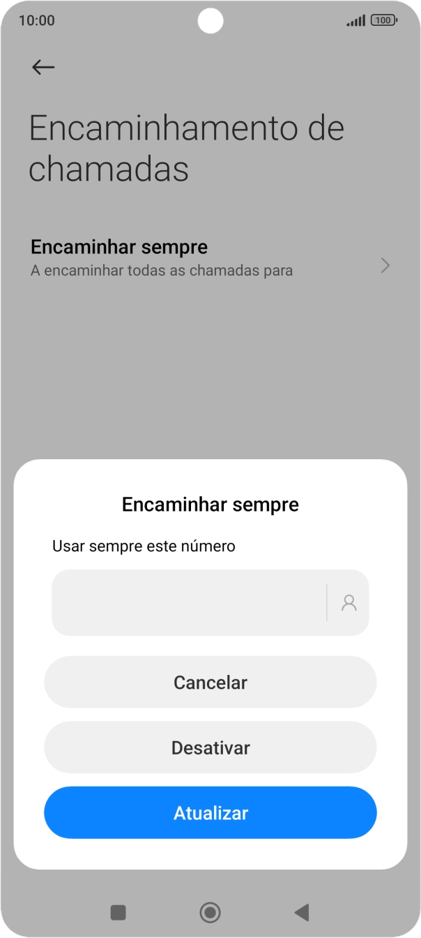 Prima Desativar.