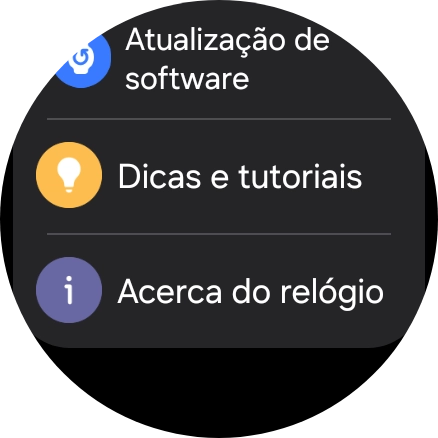 Prima Acerca do relógio.
