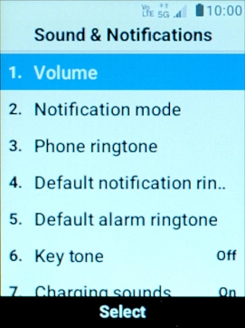 Select Phone ringtone.